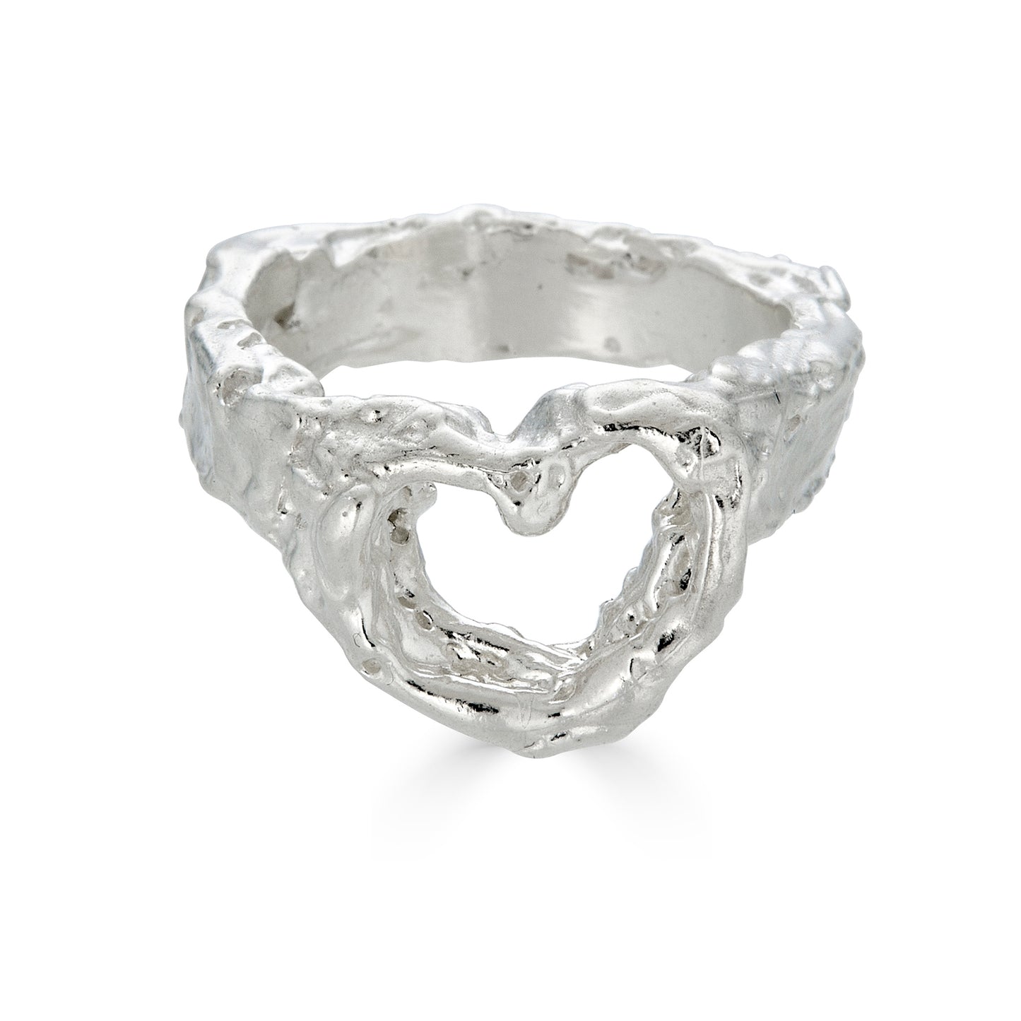 Heart Silver Ring