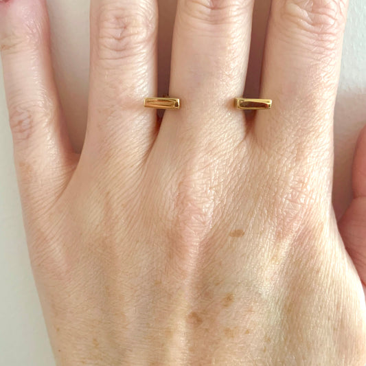 Omega Brass Ring
