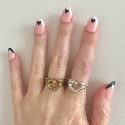 Heart Silver Ring