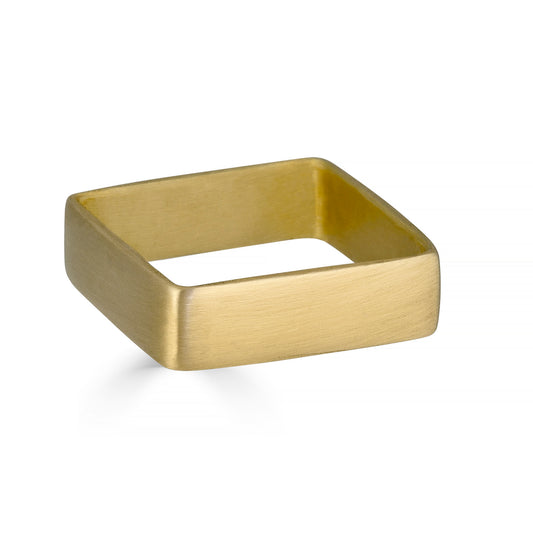 Square Brass Ring